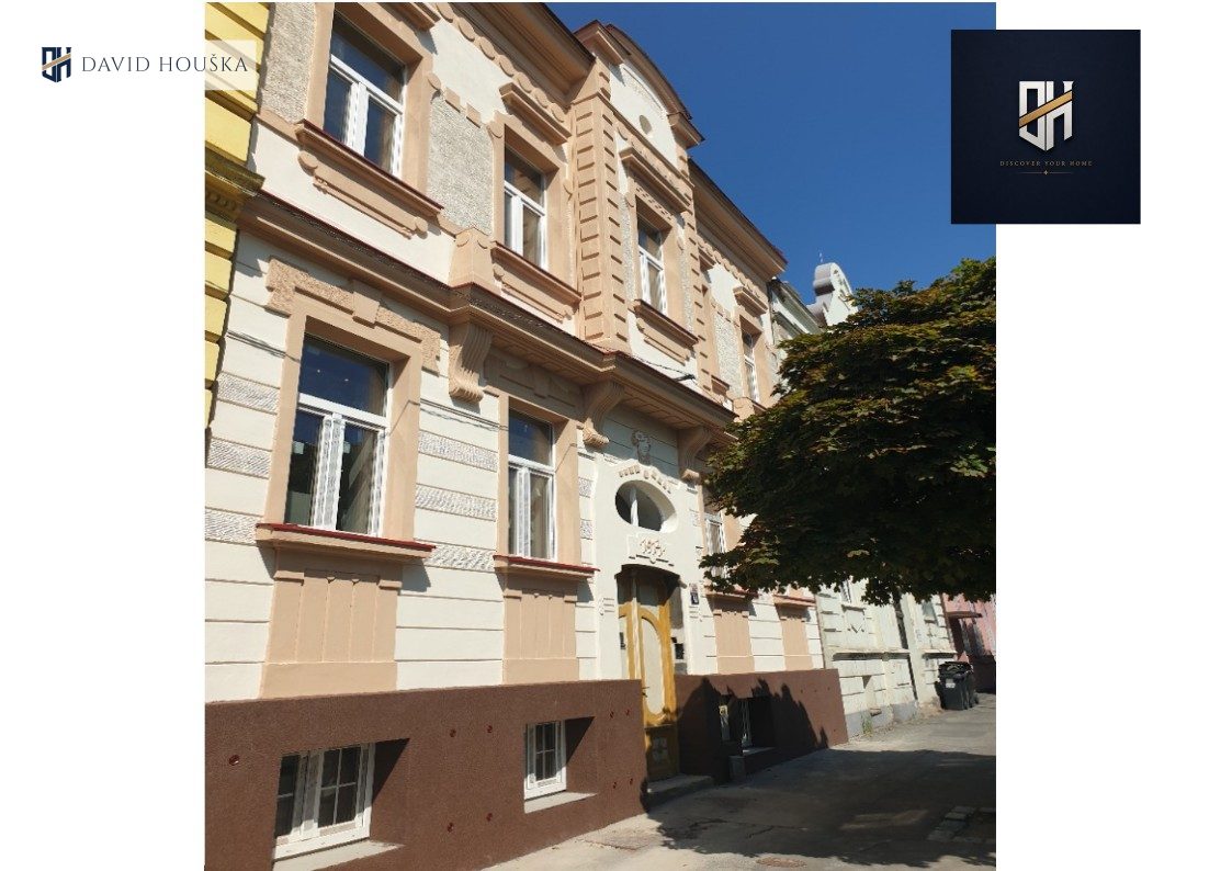 Byt 2+kk o výměře 57m² se zahradou 20m² a balkónem.